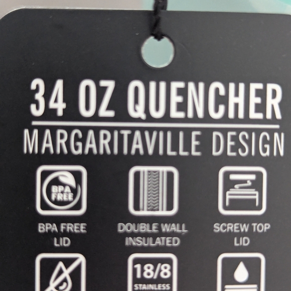 Philadelphia Eagles Stainless Steel Tumbler with Straw In Margaritaville - Picture 4 of 7